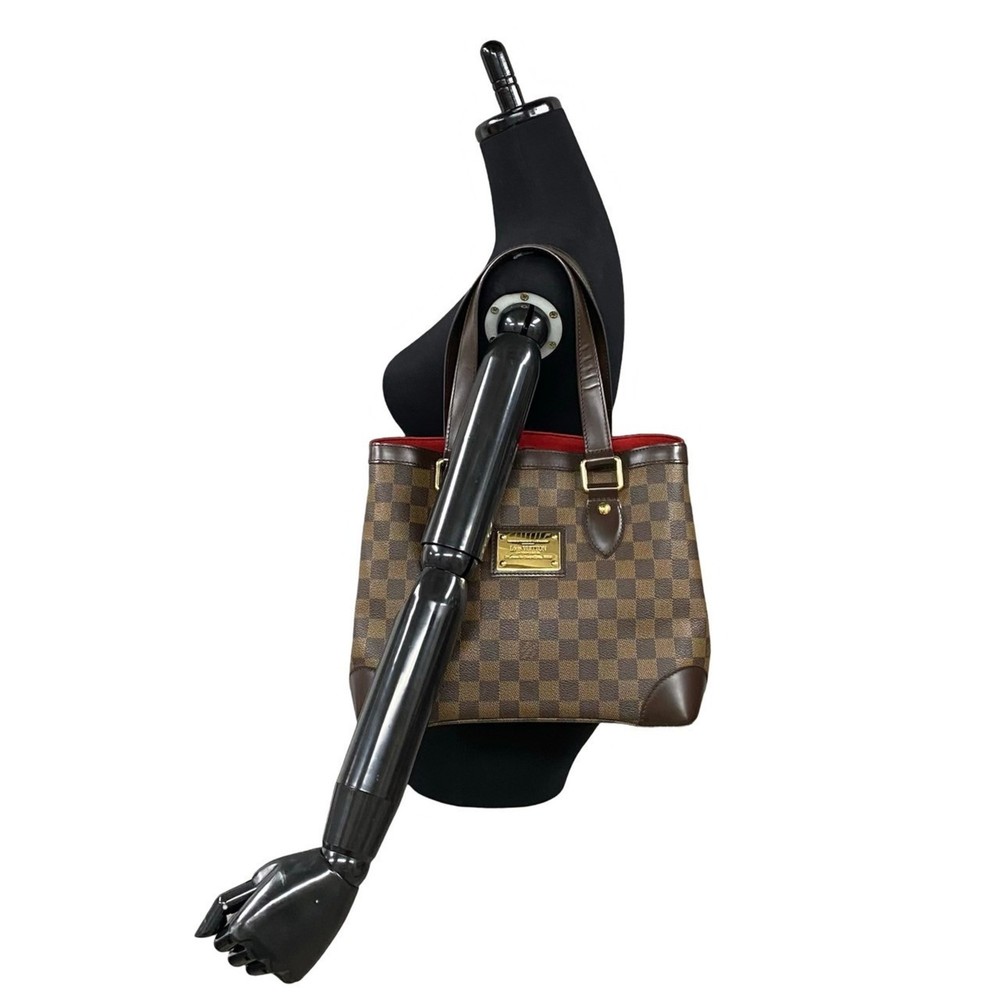 LOUIS VUITTON Brown Damier Leather Shoulder Bag - Picture 2 of 9